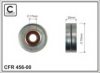 CAFFARO 456-00 Tensioner Pulley, v-ribbed belt